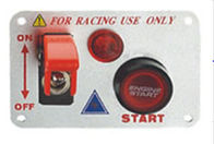 Panneau de commutateur de voiture de course de Speediness de puissance de 12 volts avec le voyant de signalisation rouge