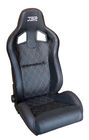 Noir réglable PVC/PU voiture de course Seat de emballage de Seat/sports avec le glisseur simple