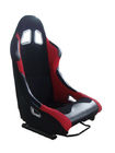Noir et rouge emballant des sièges avec les sièges simples de glisseur/seau de sports
