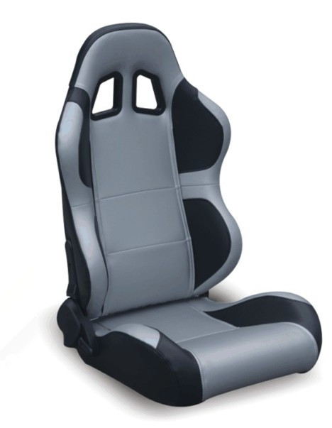 Fashion Black And Grey Racing Car Sport Seat / Muscle Car Racing Seats